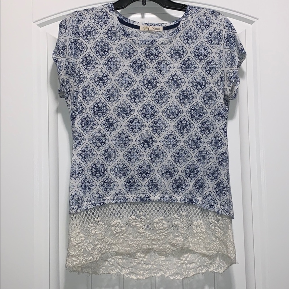 Lacy Bottom Top